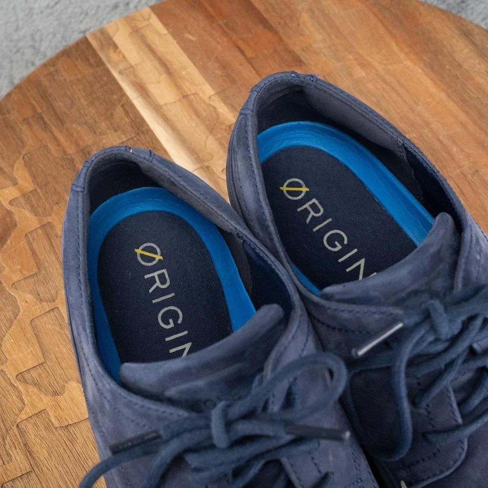 Cole Haan OriginalGrand Cloudfeel Nubuck Casual Oxfords C33811 Navy Men's 10 M